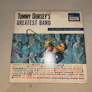 Tommy Dorsey’s Greatest Band Vinyl Album